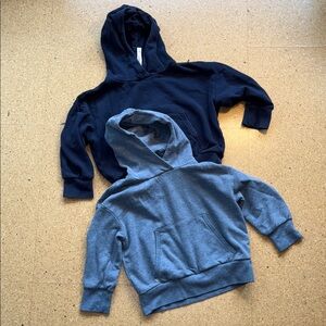 2x Childhoods Clothing Vintage Hoodie - blue - 4T